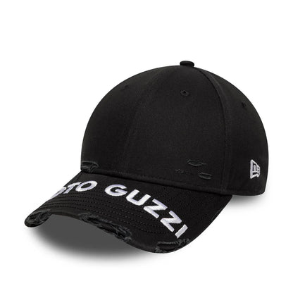 Moto Guzzi Distressed Black 9FORTY M-Crown Black Cap - Unisex