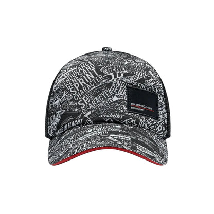 Porsche Motorsport Quoted AOP Trucker Cap