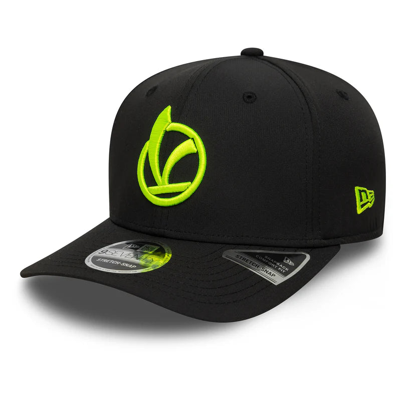 Vespa Recycled 9Seventy Cap Stretch Snap Adults - Black/Green