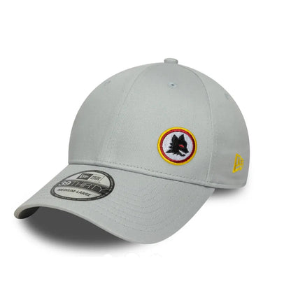 AS ROMA 39Thirty Cap with Lupetto Logo, Adult, Grey