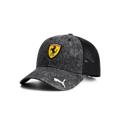 Scuderia Ferrari Trucker Cap - Adults - Black - Unisex