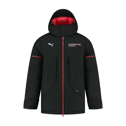 2026 Porsche Motorsport Men's Black Team Winter Jacket