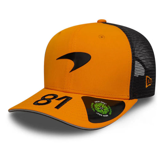 McLaren  2025 Oscar Piastri 9Seventy Cap Stretch Sna - Papaya