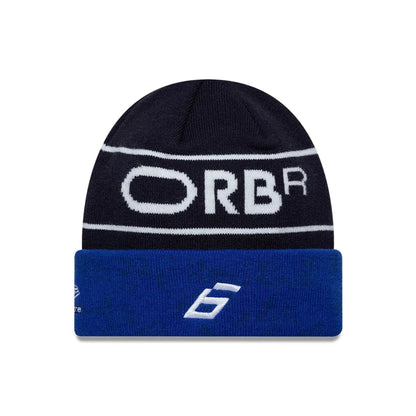 Red Bull Racing Replica Isack Hadjar Dark Blue Cuff Knit Beanie Hat