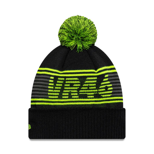 VR46 Recycled Sport Knit Beanie Adults - Black