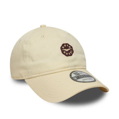 Moto Guzzi Wax 9Twenty Cap Adults - Light Cream