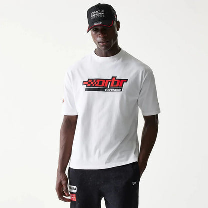 Red Bull Racing F1 Graphic Oversized Tee Adults - White