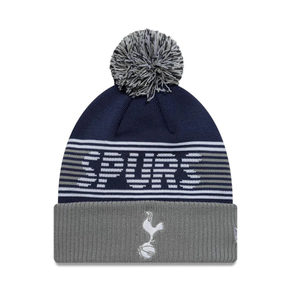 Knits Tottenham Hotspur FC Navy Bobble Knit Beanie Hat