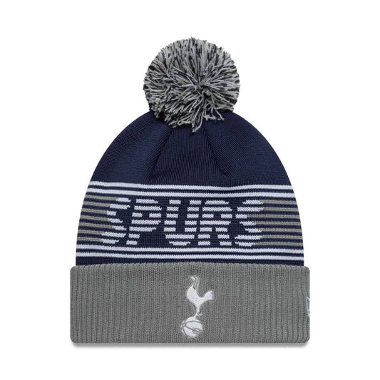 Knits Tottenham Hotspur FC Navy Bobble Knit Beanie Hat