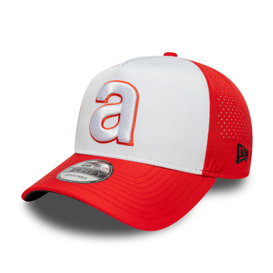 Aprilia Embroidery Af 9Forty Cap Adults - Red and White