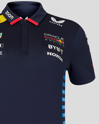Red Bull Racing F1 Women's 2024 Team Polo Shirt - Navy