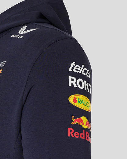Red Bull Racing F1 Men's 2024 Team Pullover Hoodie - Navy