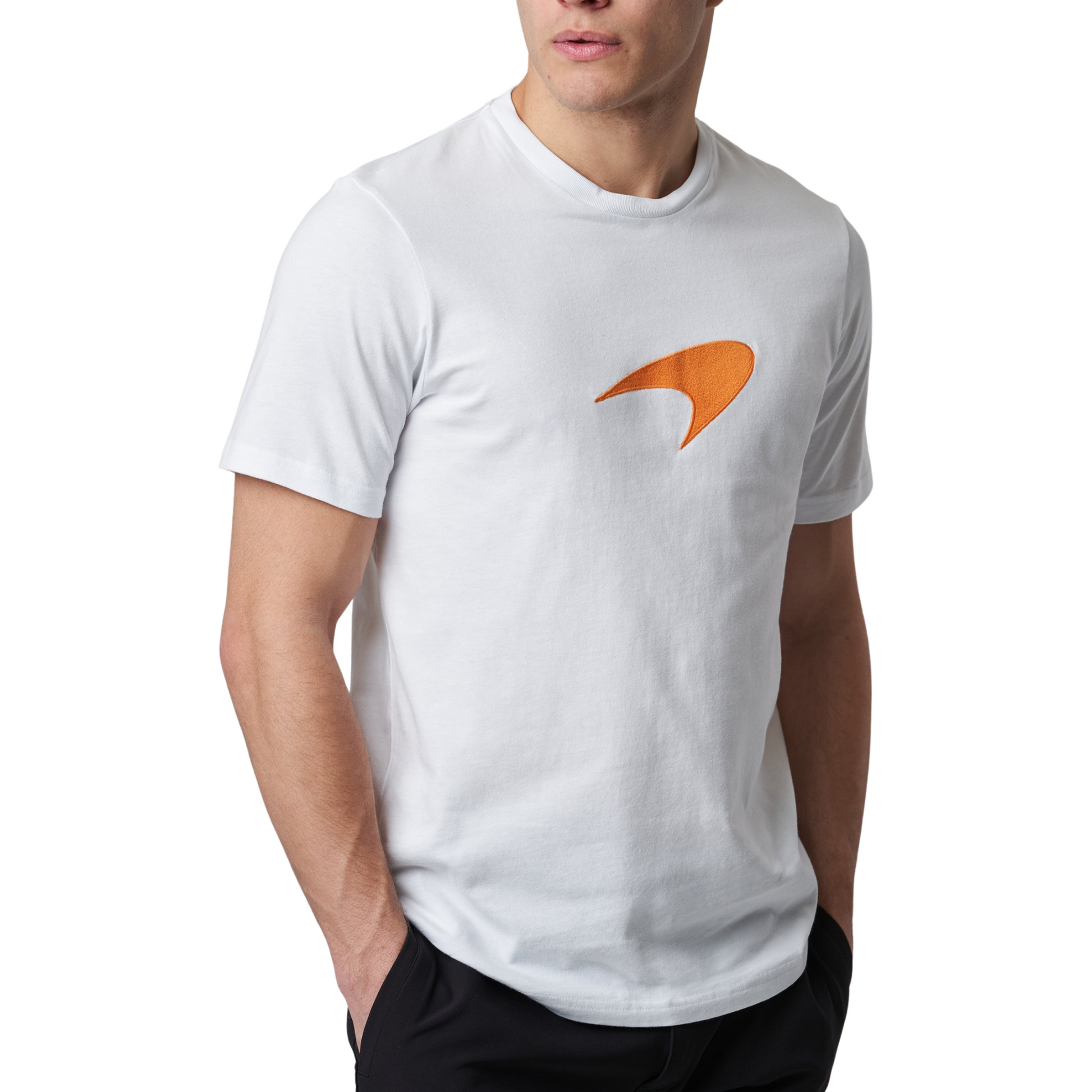 McLaren F1 Team Speedmark Logo Shirt in Black McLaren F1 Team Speedmark Logo Shirt in Black