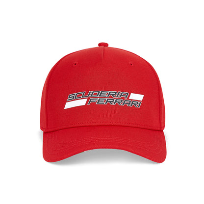 Scuderia Ferrari Kids Logo Baseball Cap Red