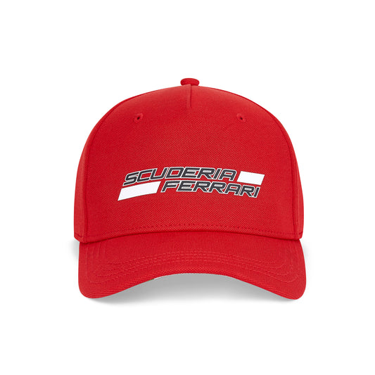 Scuderia Ferrari Kids Logo Baseball Cap Red