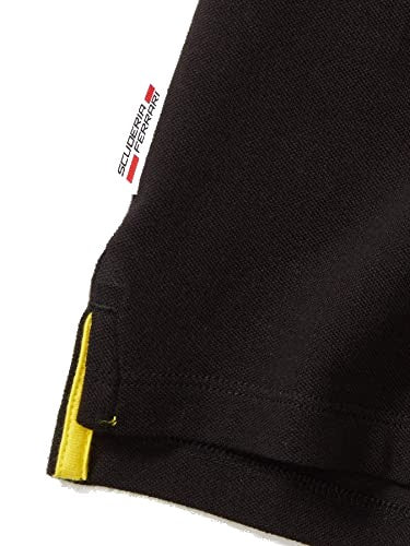 Scuderia Ferrari Kids Classic Polo Shirt - Black