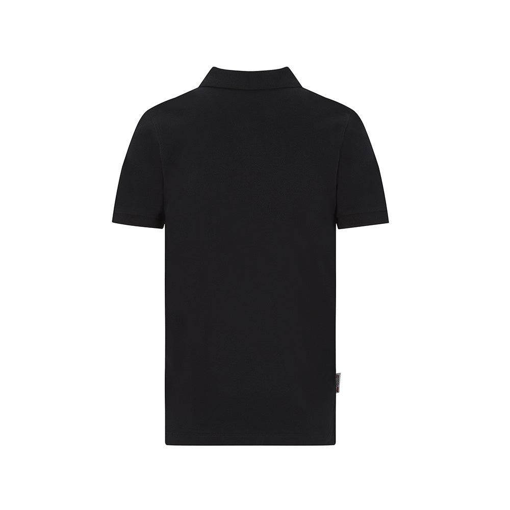 Scuderia Ferrari Kids Classic Polo Shirt - Black
