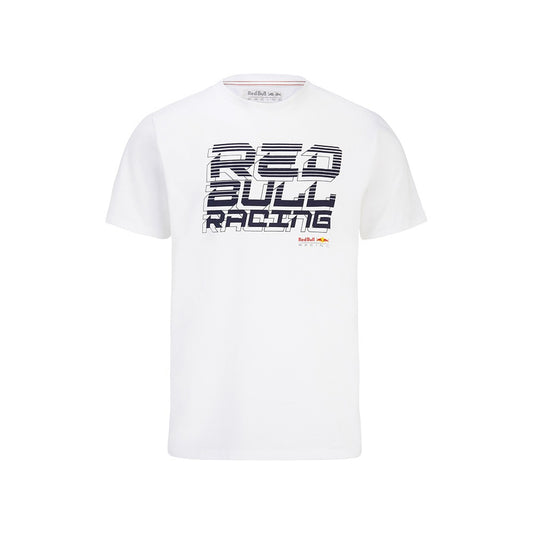 Red Bull Racing Mens Team Graphic White T-Shirt
