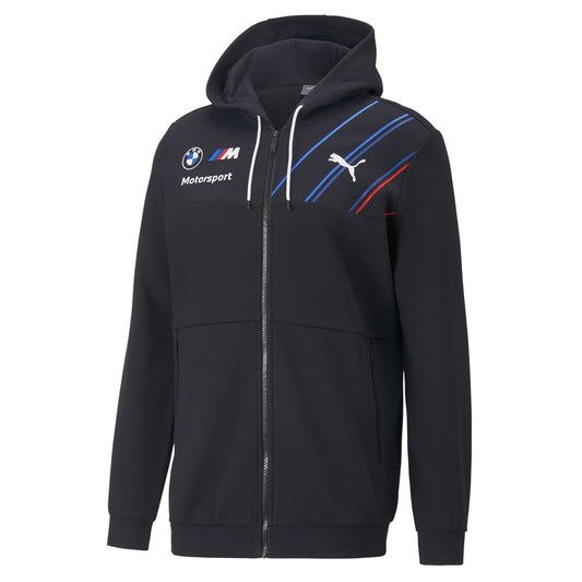 BMW Motorsport Official Mens Team Full Zip Hoodie