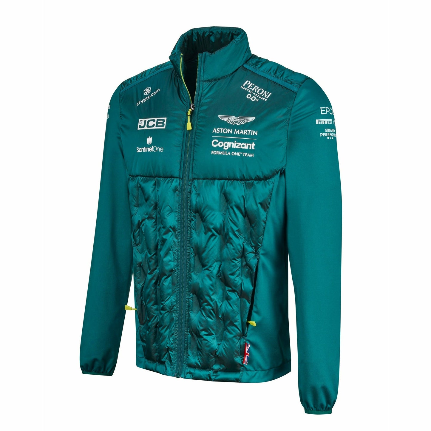 Aston Martin Cognizant F1 2022 Men's Team Hybrid Jacket - Green