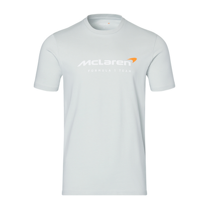 McLaren Mens Team Core Essentials 2022 T- Shirt - Storm Grey