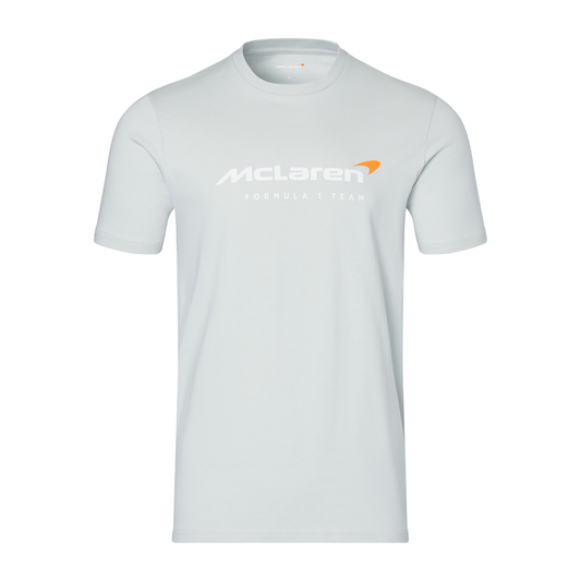 McLaren Mens Team Core Essentials 2022 T- Shirt - Storm Grey