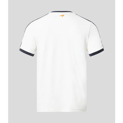 McLaren F1 Gulf Ringer Men's Taper T-Shirt - White