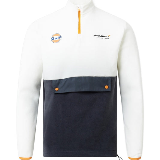 McLaren F1 Gulf Collaboration Men's 1/4 Zip Fleece